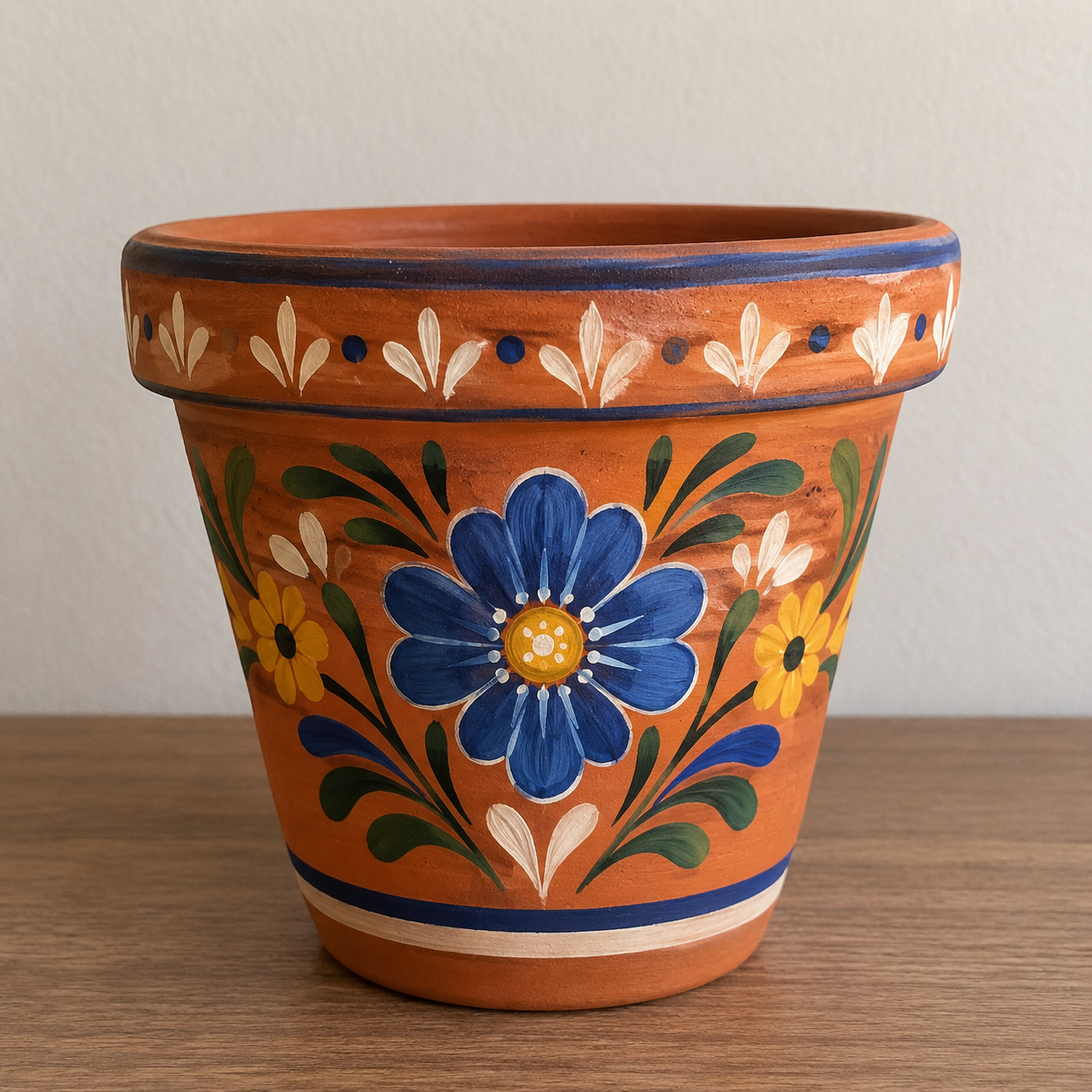 Magnifiques pots de fleurs peints à la main Magnifiques pots de fleurs peints à la main magnifiques pots de fleurs peints a la main 7