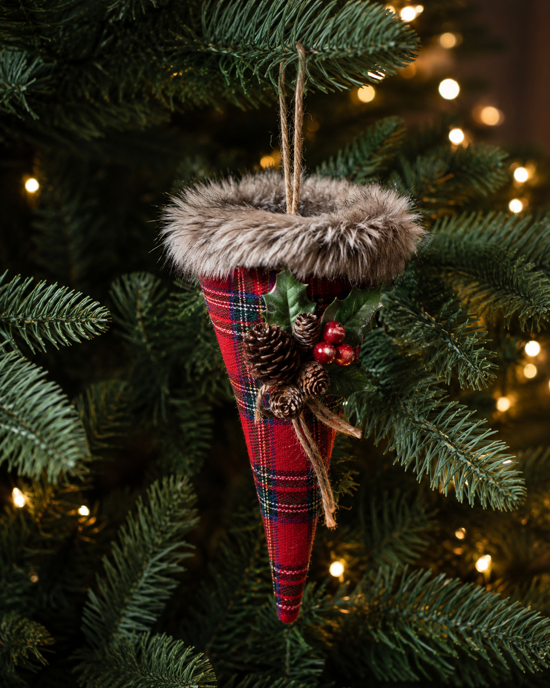 Petits cônes de Noël à suspendre au sapin idées déco Petits cônes de Noël à suspendre au sapin idées déco petits cones de noel a suspendre au sapin 2