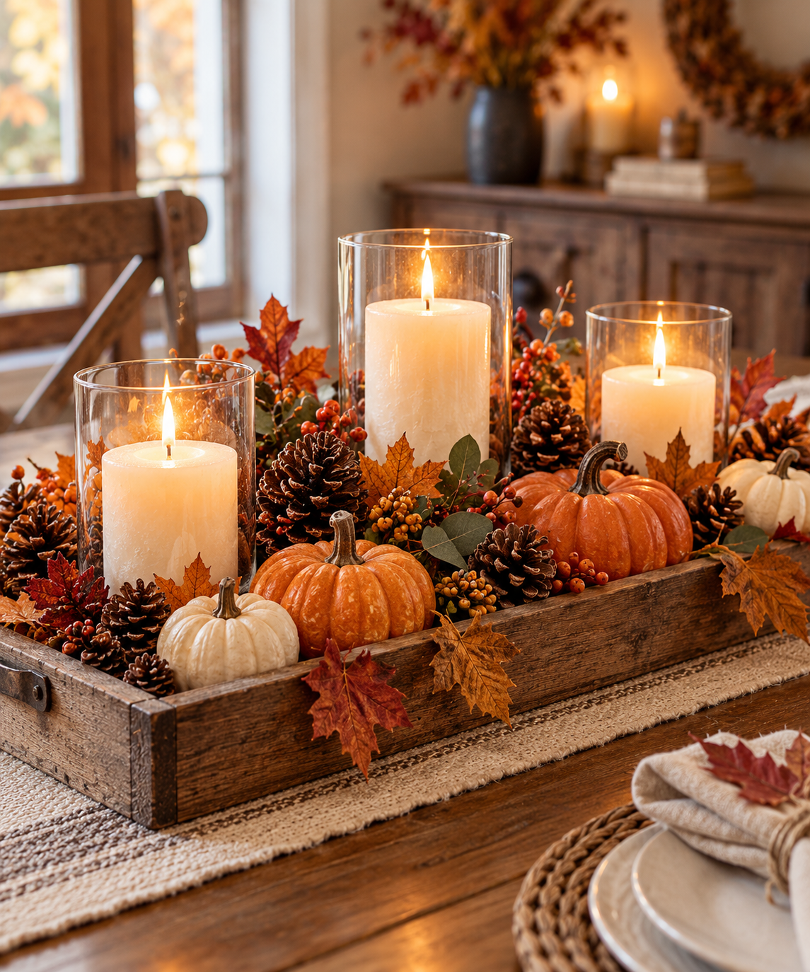 Décorations avec des bougies pour l'automne : Idées pour une maison cosy Décorations avec des bougies pour l'automne : Idées pour une maison cosy decorations avec des bougies pour automne