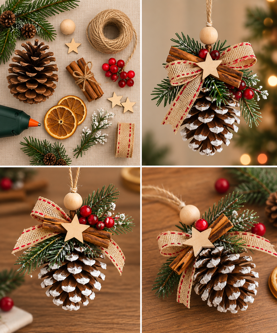 Décorations de Noël avec des pommes de pin : Idées naturelles et faciles à réaliser Décorations de Noël avec des pommes de pin : Idées naturelles et faciles à réaliser decorations de noel avec des pommes de pin 5