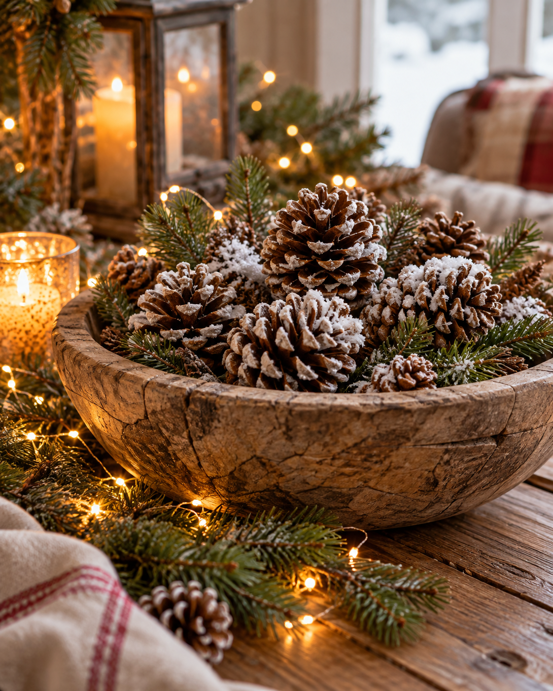 Décorations de Noël avec des pommes de pin : Idées naturelles et faciles à réaliser Décorations de Noël avec des pommes de pin : Idées naturelles et faciles à réaliser decorations de noel avec des pommes de pin 7