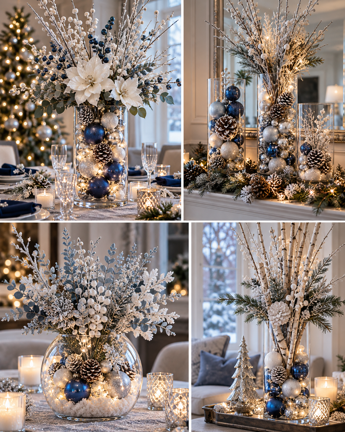 Décorations de Noël spectaculaires dans des récipients en verre Décorations de Noël spectaculaires dans des récipients en verre decorations de noel spectaculaires dans des recipients en verre 3